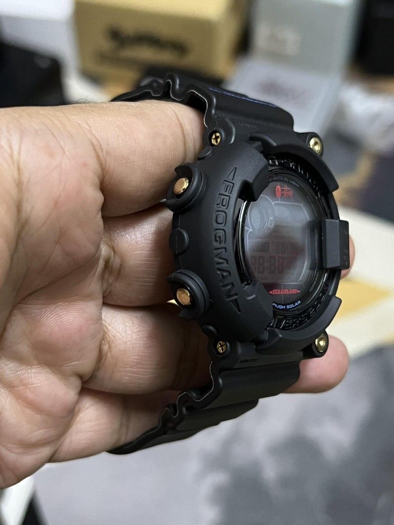 GF-8250BS-1JF GSHOCK BAPE STUSSY RARE LIMITED COLLAB FULL