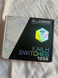Glorious PC Gaming Kailh Switches Silver (brand new sealed)