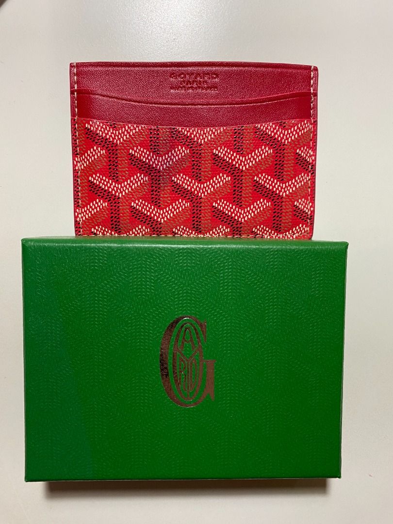 Goyard card holder 2025 replica