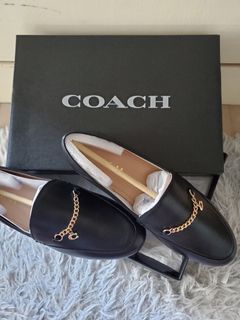 Guaranteed Authentic Brandnew Coach Hannah leather Loafers flats shoes