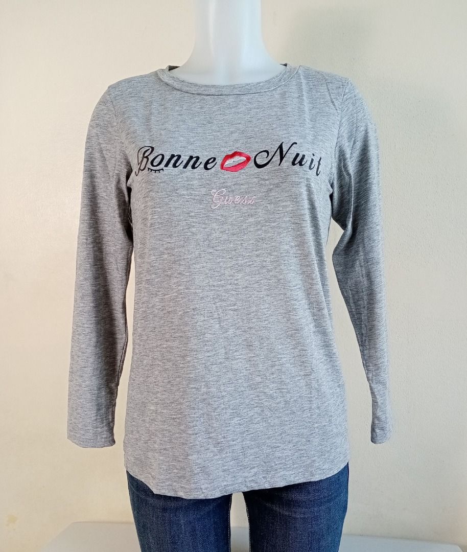 Guess women's long sleeve shirts clearance