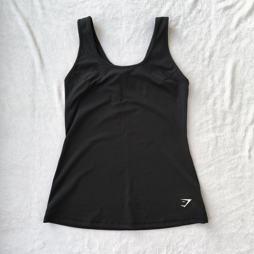 Gymshark Ribbed Tank, Women's Fashion, Activewear on Carousell