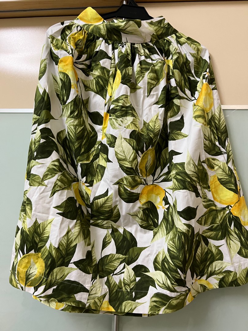H&m lemon skirt best sale