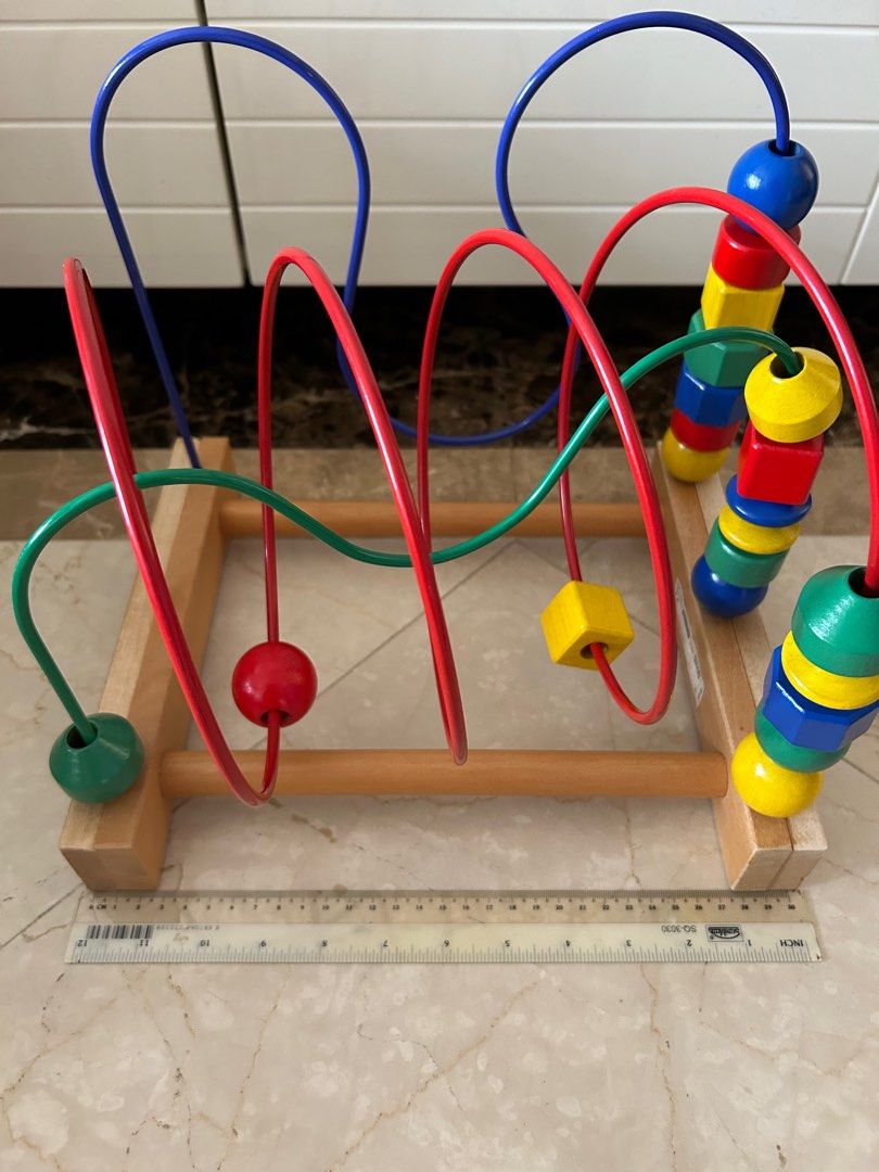 IKEA bead maze