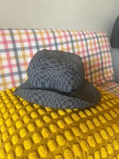 Inabel weaving reversible bucket hat