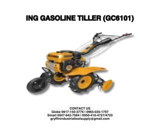 ING GASOLINE TILLER (GC6101)