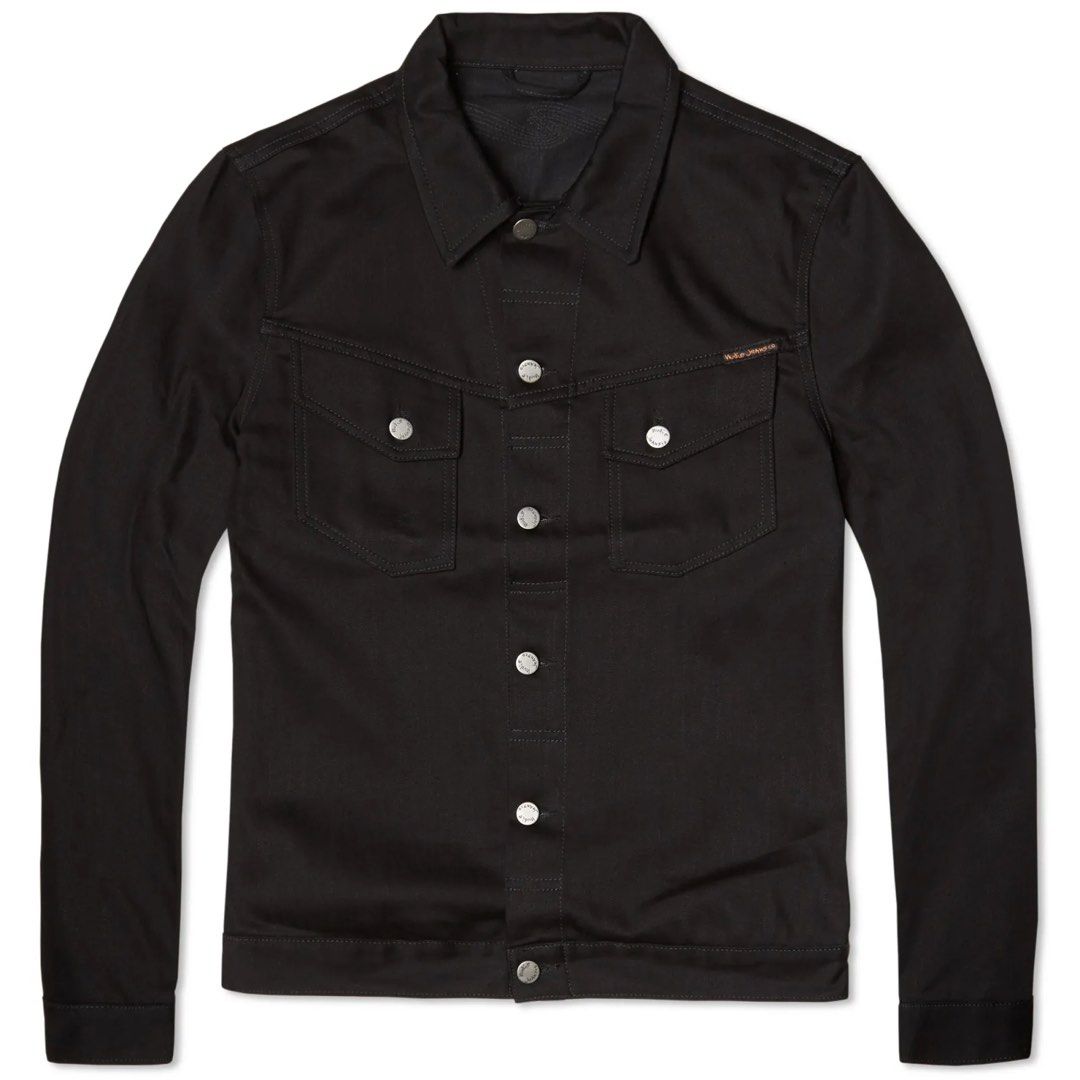INSTOCK Nudie Denim Jacket Black Men s Fashion Coats Jackets and Outerwear on Carousell