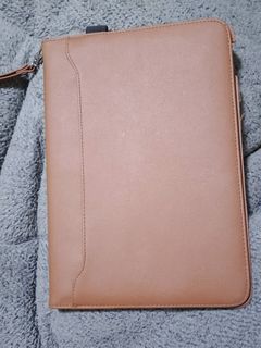Ipad 7th/8th/9th Generation with Pencil Holder 10.2 inches Brown Leather Sleeve Case