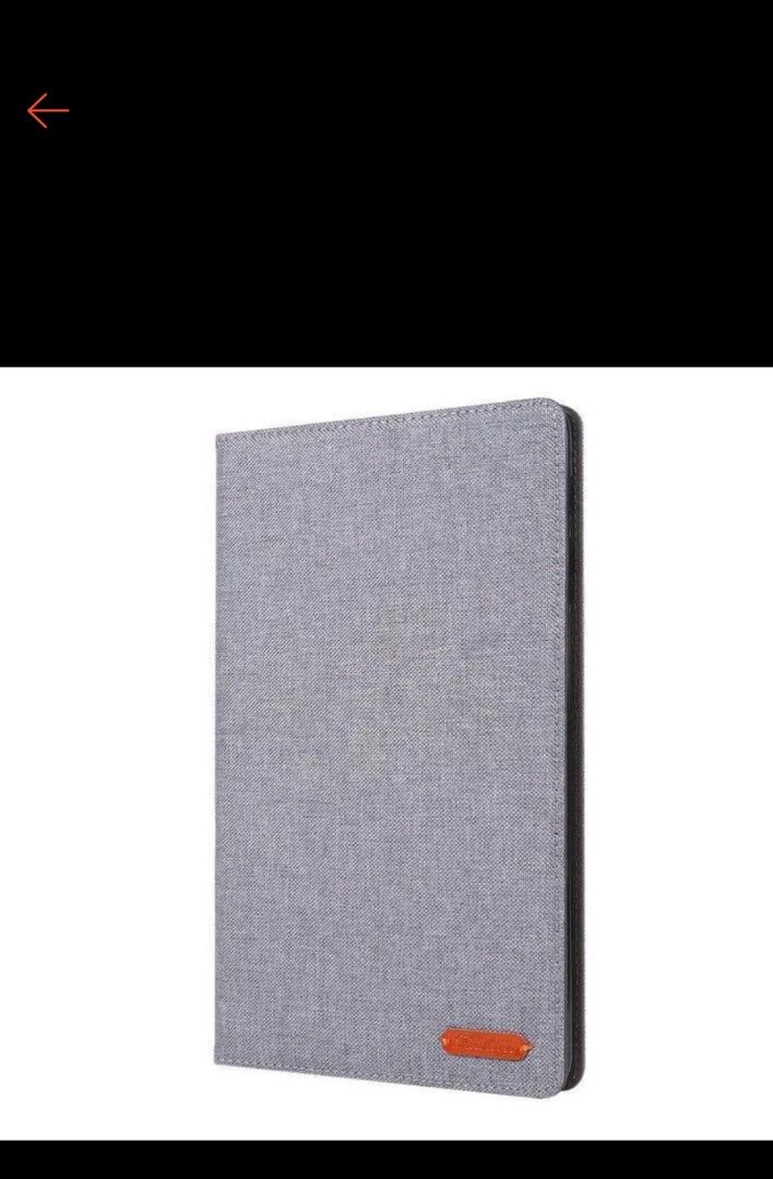 iPad case (Category: Cases & Sleeves) located in Singapore. Submitted by fid2110 (Listing ID 1288763207, Image 3). Description: Purple - 10.2" Grey - 9.7".
