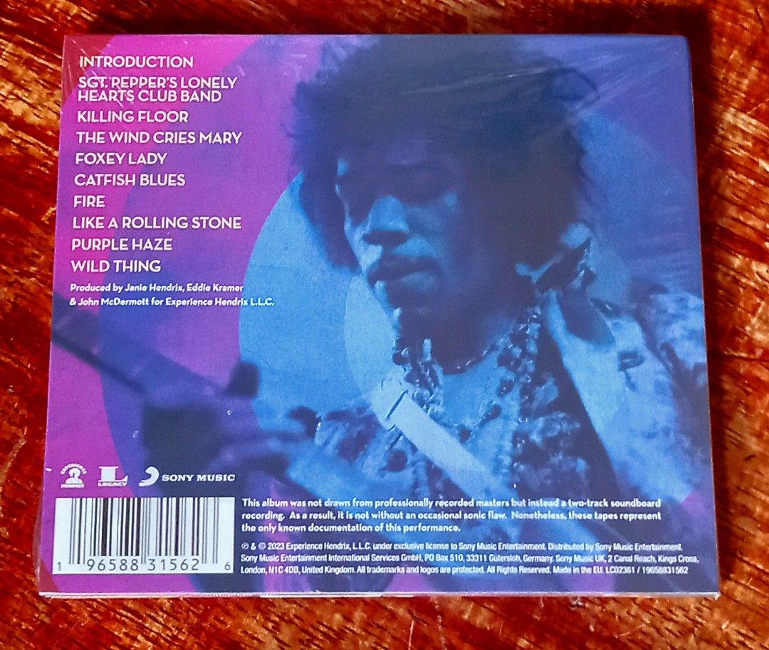 JIMI HENDRIX (Category: CDs & DVDs) located in Quezon City. Submitted by collectiblespopupshop (Listing ID 1288748421, Image 2). Description: imported cd sealed brand new collectors items rare and hard to find special limited edition 2disc made in uk.