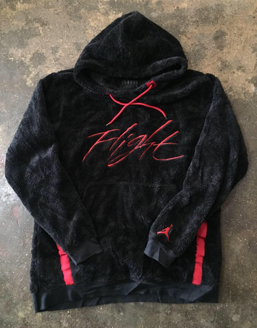 Jordan flight sherpa hoodie store