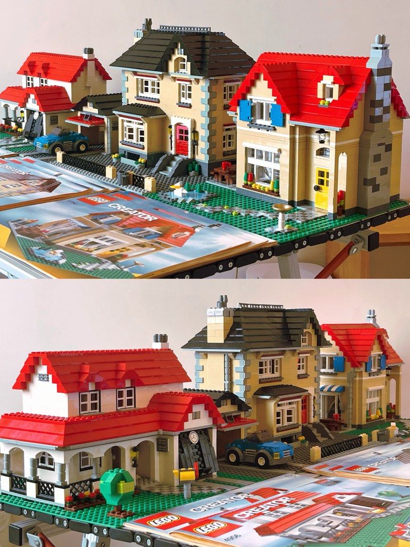 Lego Creator 4954 Model Town House Lego 4954 Instructions Creator