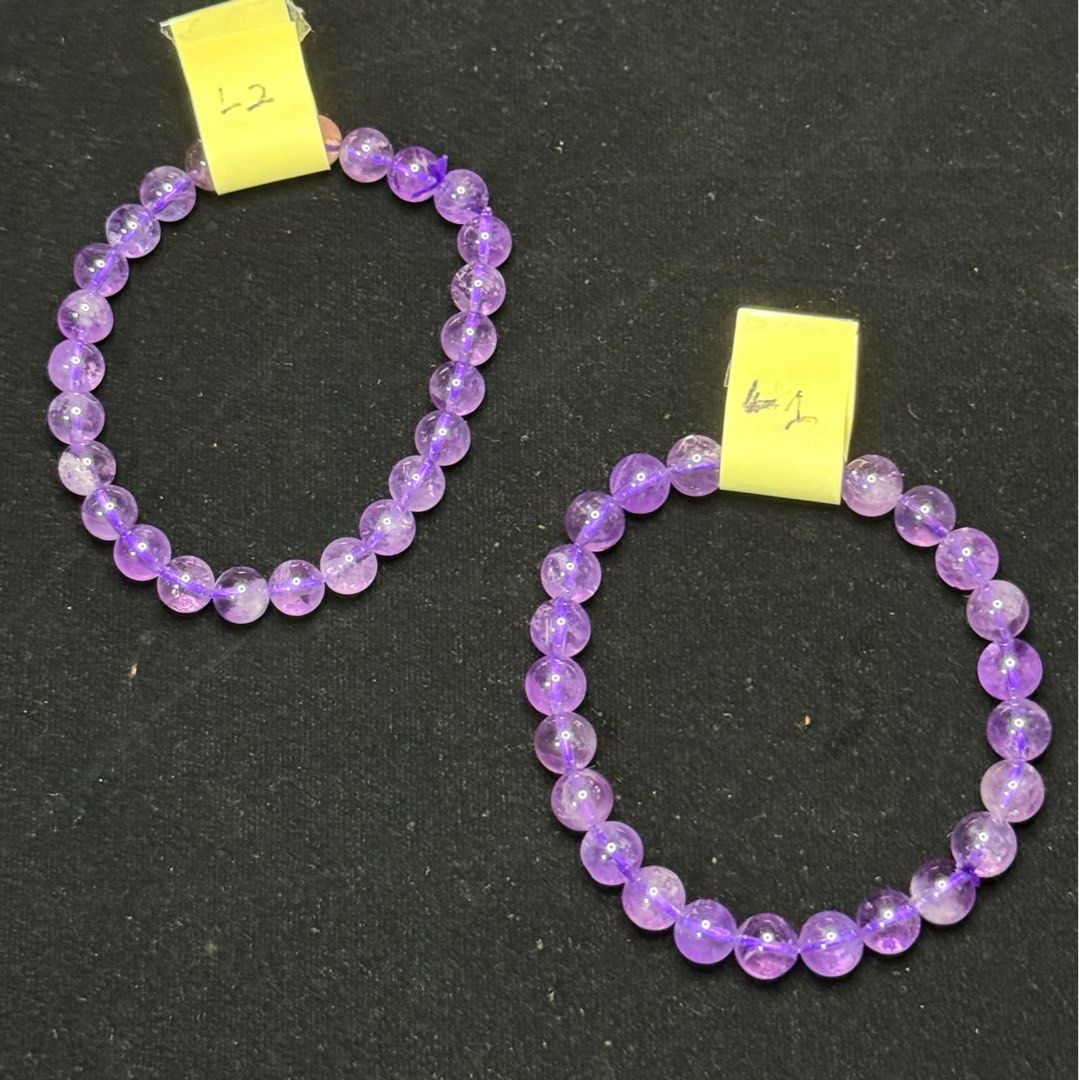 Purple crystal clearance bracelet