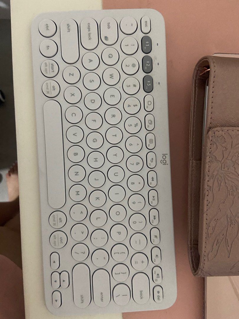 Logitech k380 (Category: Computer Keyboard) located in San Fernando. Submitted by ThrifinityandBeyond (Listing ID 1288823265, Image 1). Description: Used few times only.