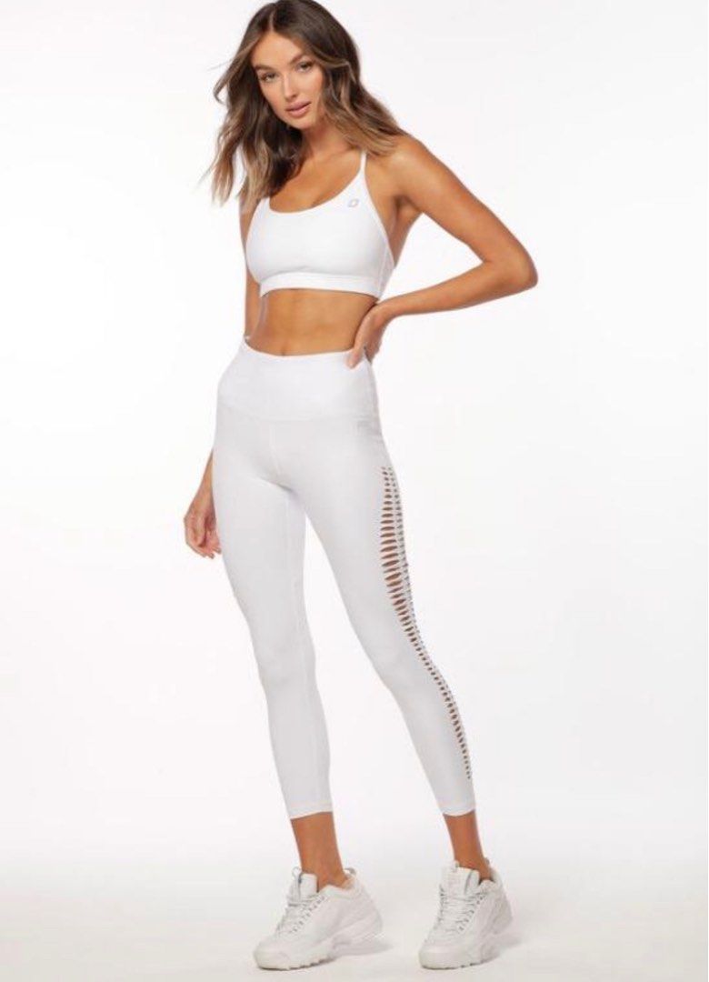 White yoga leggings clearance
