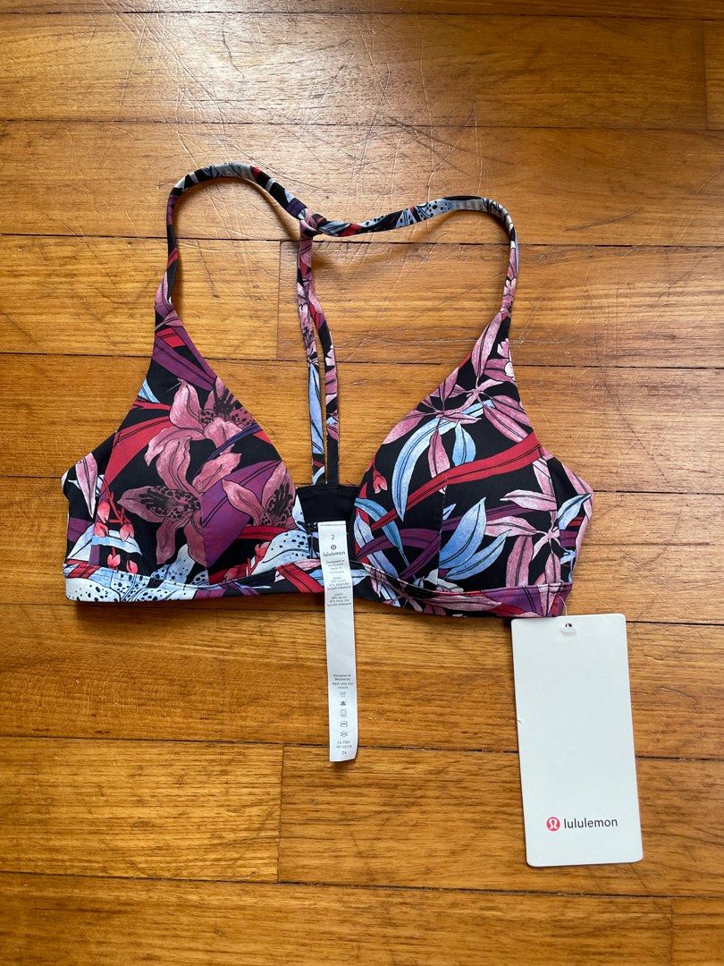Lululemon deep sea bikini top sz 2 Women s Fashion Swimwear Bikinis Swimsuits on Carousell