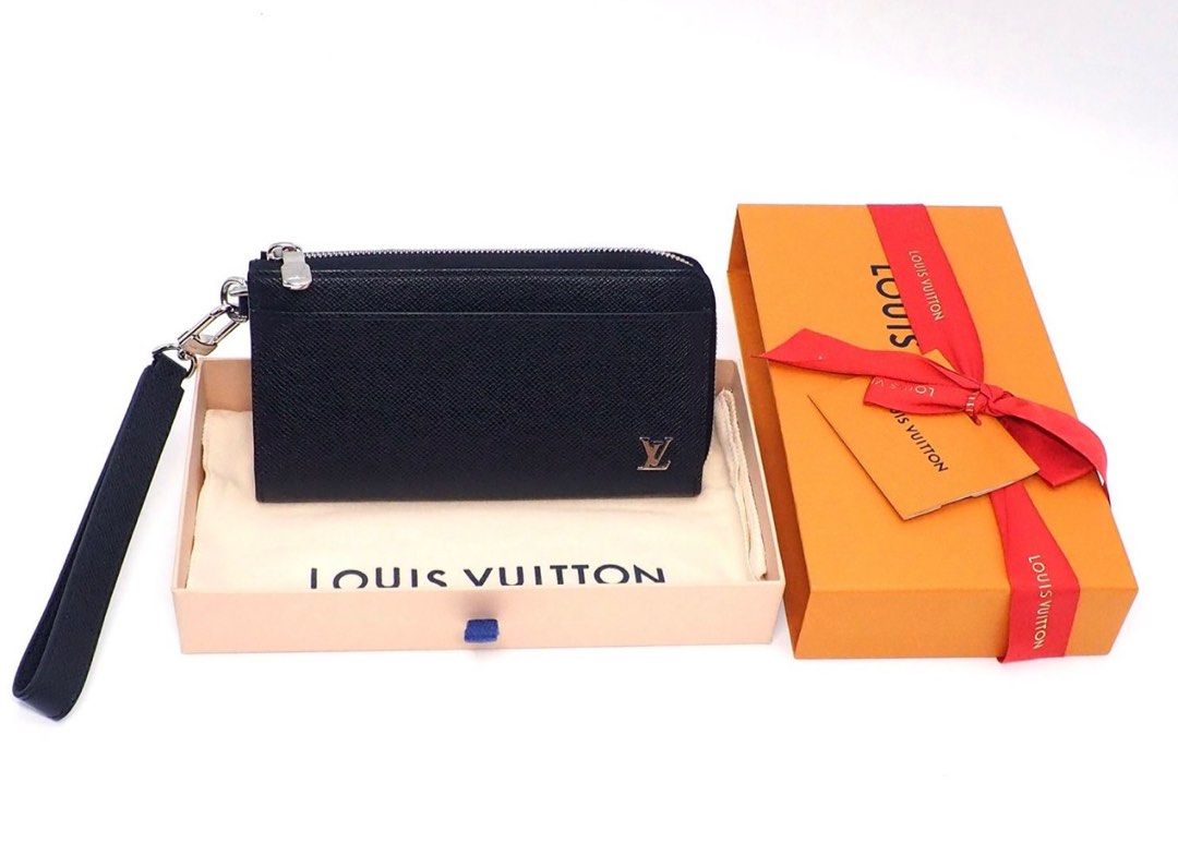 LV M69409 Taiga Leather Zippy Dragonne Long wallet (RFID), Luxury, Bags &  Wallets on Carousell