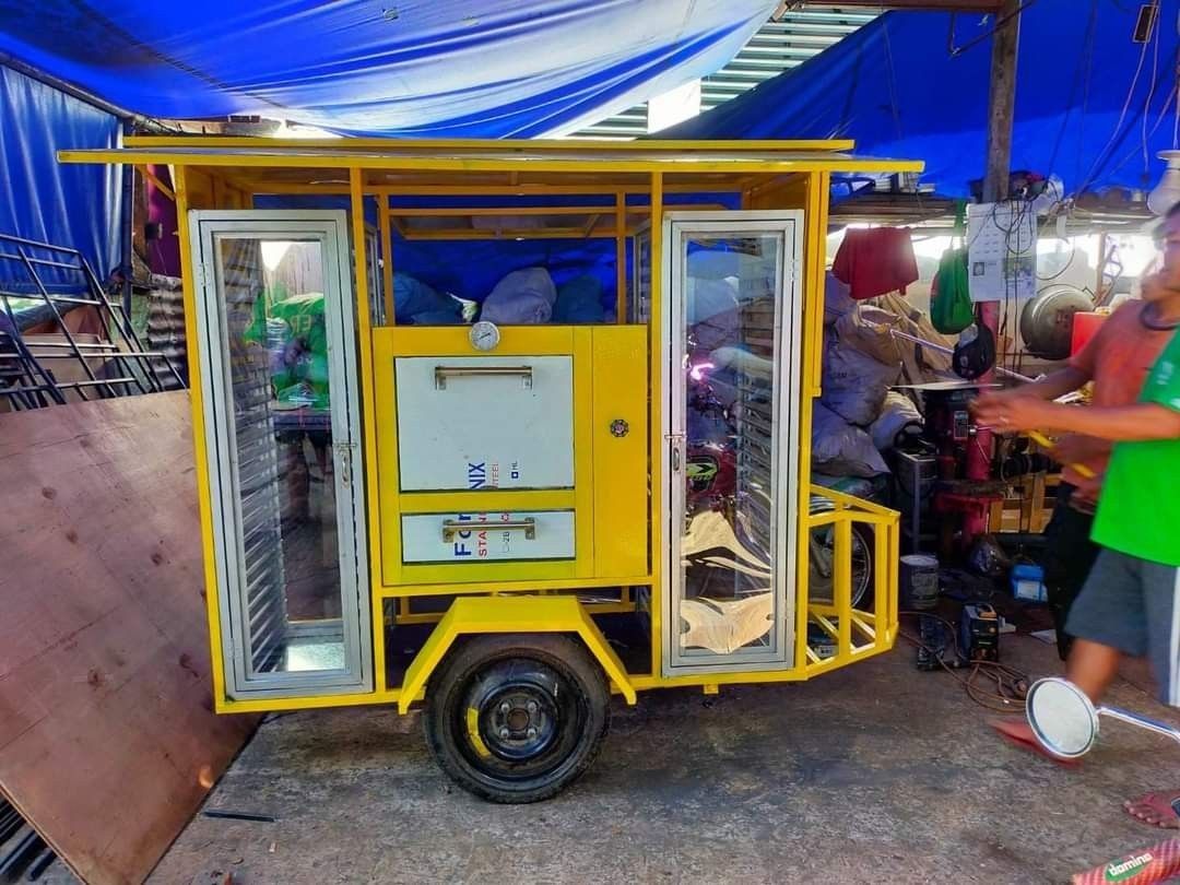 Made to Order!! Oven Rolling Pandesal Maker Cart with Brand New Oven 50