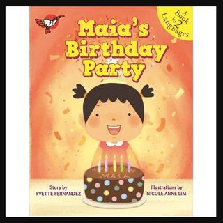 Maia's Birthday Party | Adarna House | English Filipino Bilingual | Children's Book