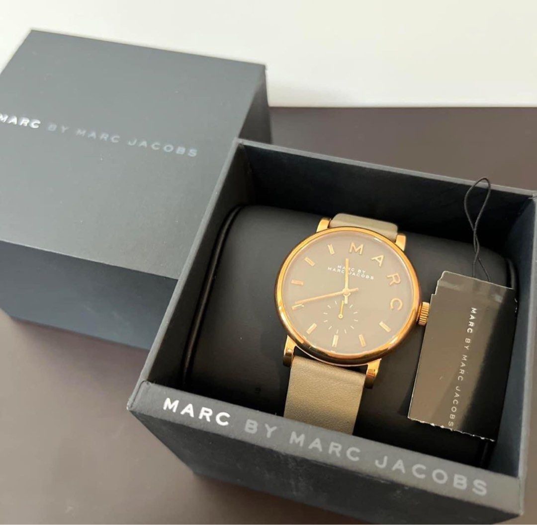 Marc by Marc Jacobs Rock Chronograph Champagne Dial Date Rose Gold Ton –  Watches & Beyond