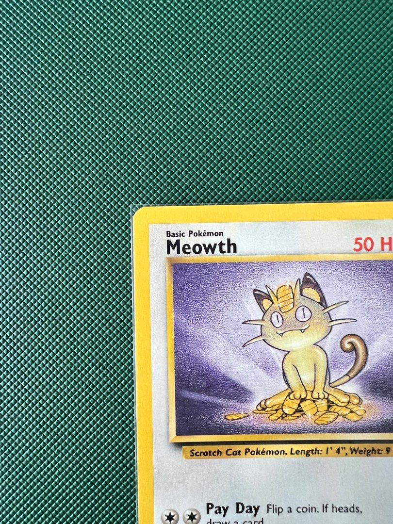 Meowth 56/64 Common Vintage Pokemon Card, Hobbies & Toys, Toys & Games on Carousell Meowth 56/64 Common Vintage Pokemon Card, Hobbies & Toys, Toys & Games on Carousell