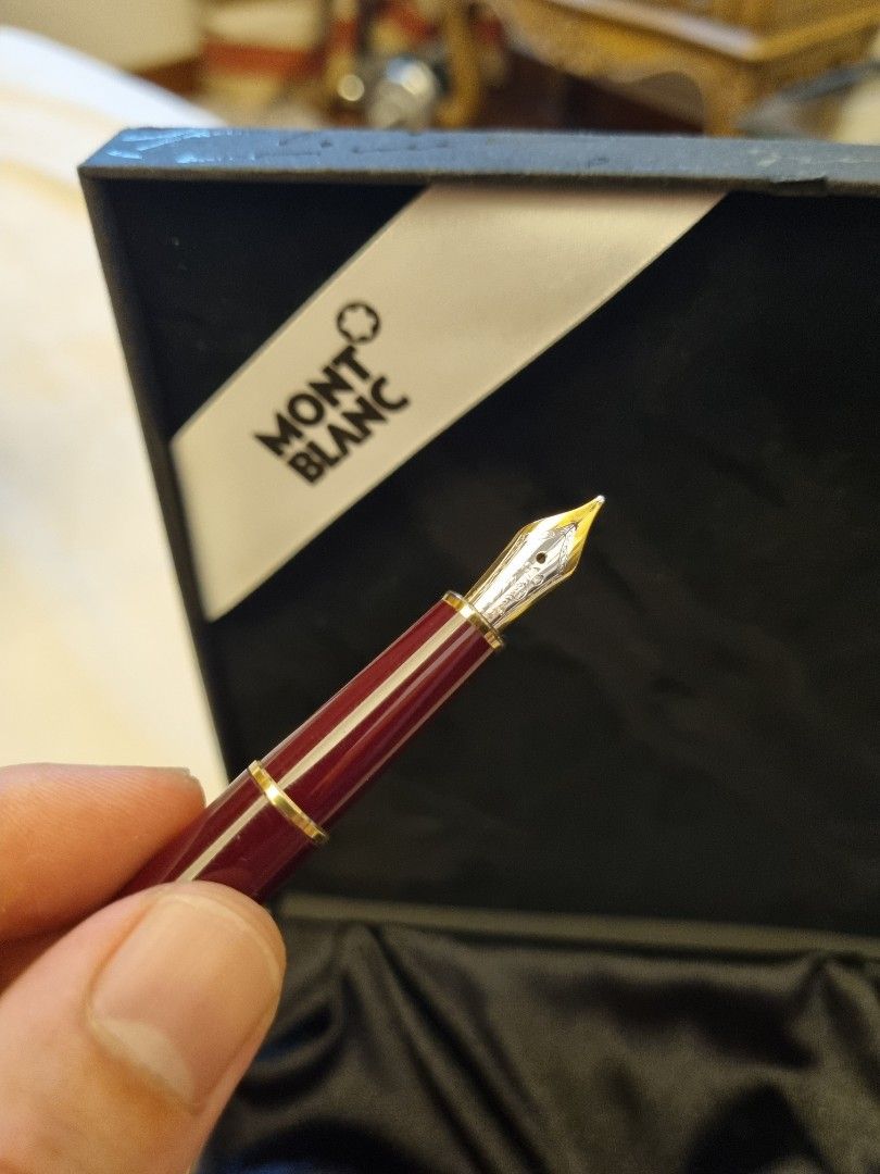 Montblanc meisterstuck 144 burgundy sales