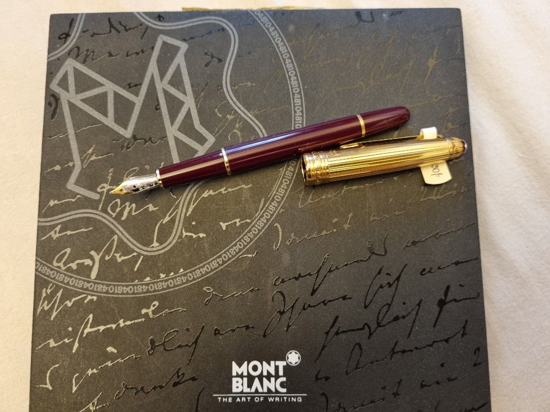Montblanc 144 burgundy sale