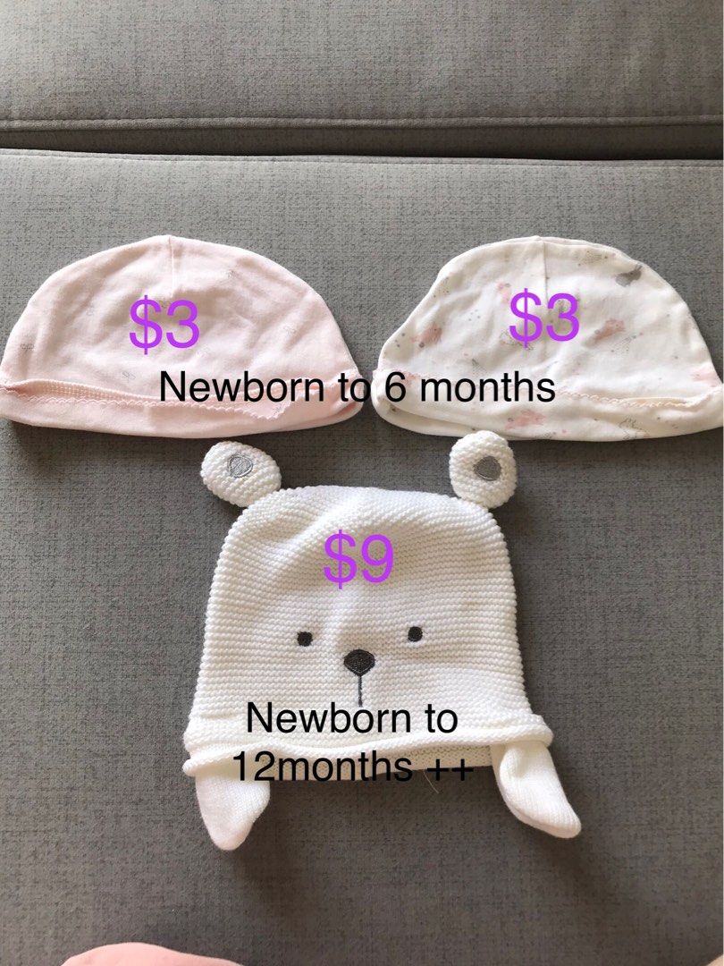 Mothercare Baby Hats