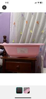 Mothercare Pink Tub with Drain