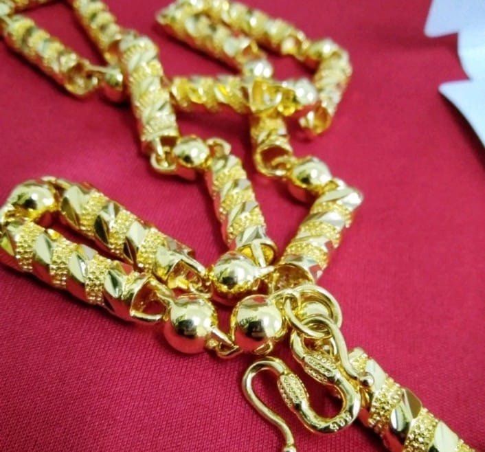 Men's gold plated new arrivals heavy chain