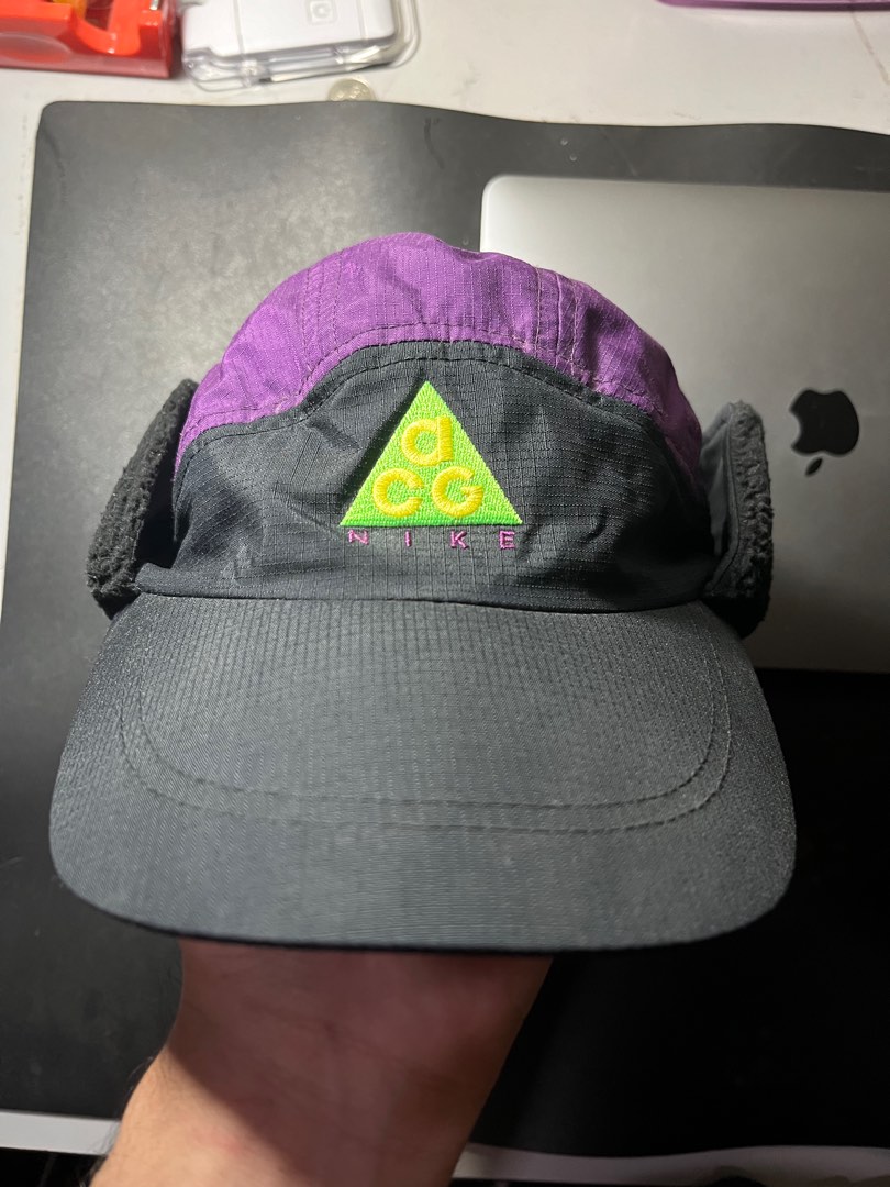 Nike ACG Tailwind Cap Hat Sherpa Night Purple