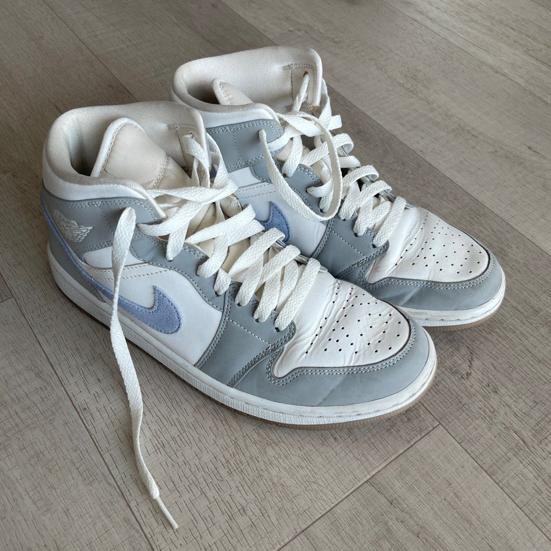 Nike air jordan 1 mid wolf grey new arrivals