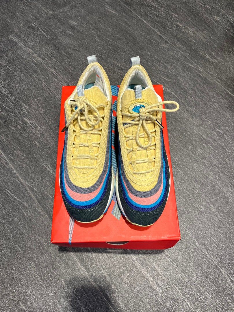 Nike Air Max 1 97 Sean Wotherspoon Men s Fashion Footwear Sneakers on Carousell