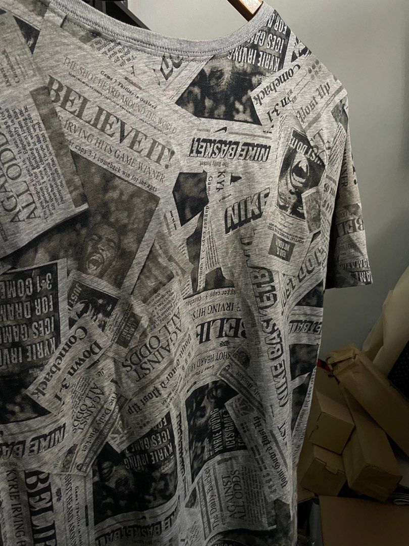 Nike newspaper print clearance