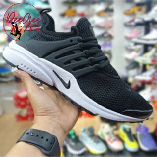 Nike Presto Black Running Shoes Unisex  Women Mens Running Training Shoes + FREE Socks Size 5, 6 & 9.5