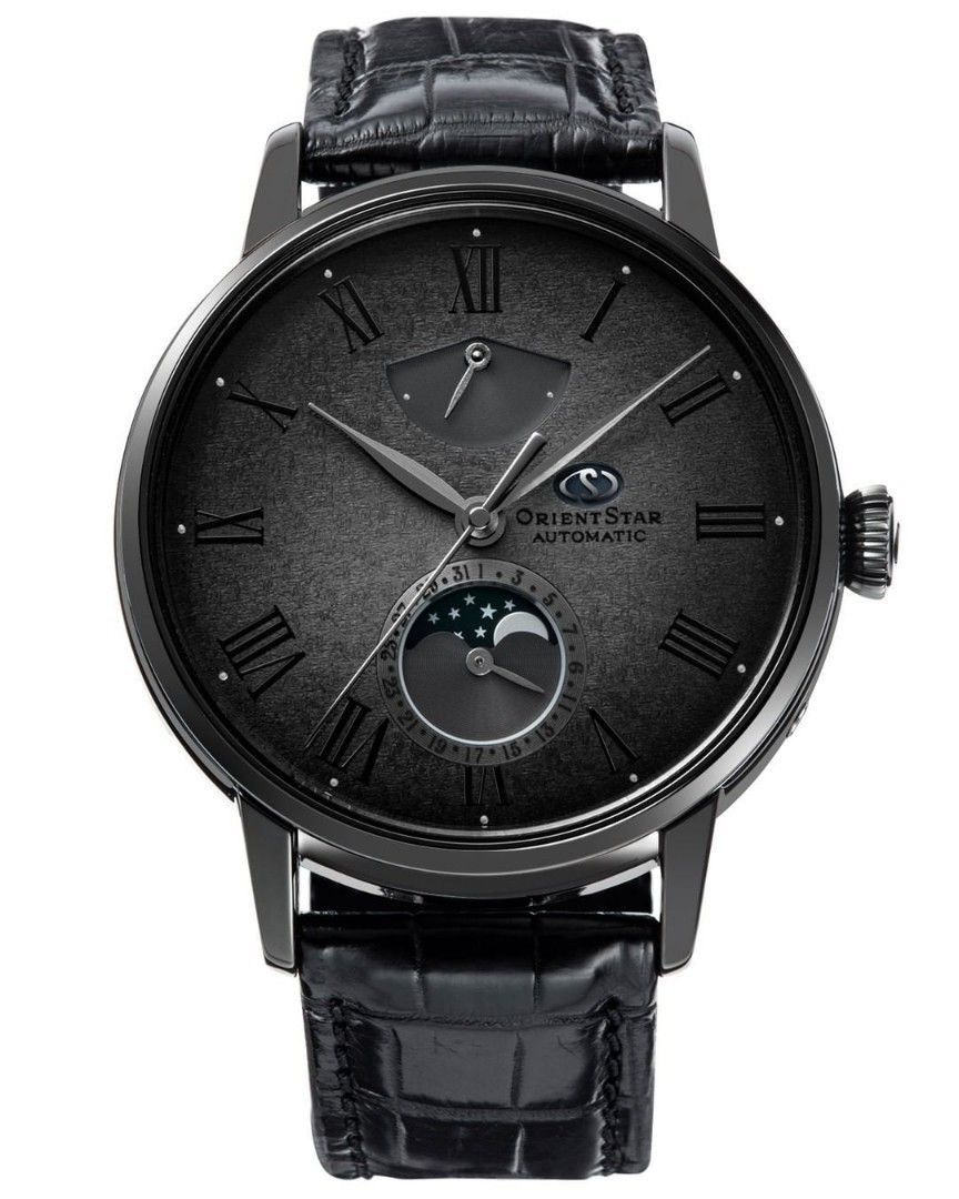Orient Star M45 F7 Mechanical Moon Phase Grey Gradation Dial Limited Edition 300 Pc RK AY0123N