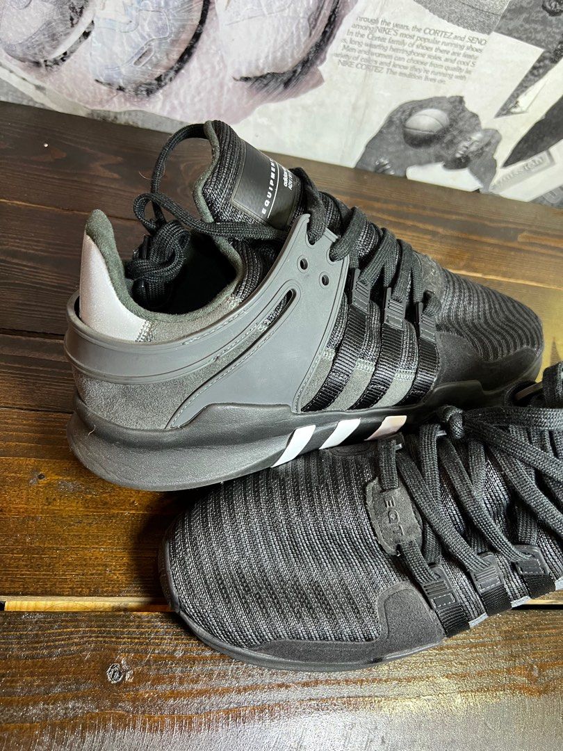 Adidas originals men's eqt support adv grey sneaker discount