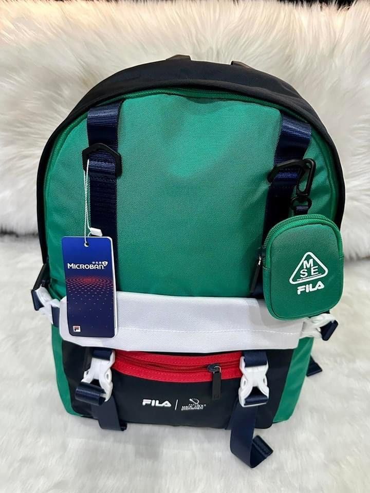 Original Fila Backpack large (Category: Backpacks) located in Mandaluyong City. Submitted by wigglebugph2018 (Listing ID 1288954532, Image 1). Description: Original Large size Loc- mandaluyong Actual pic posted .