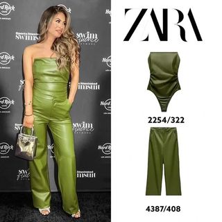 zara green leather pants and air jordan 1  Kleding stijlen, Stijlvolle  kleding, Modekleding