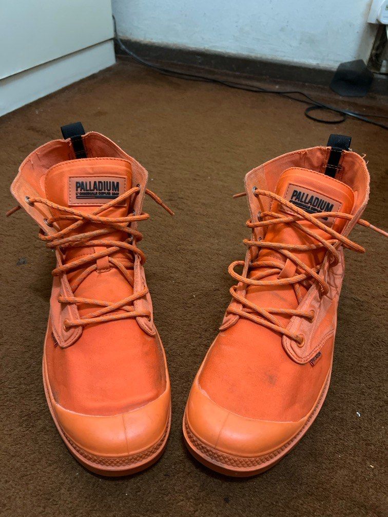 Palladium Boots Orange