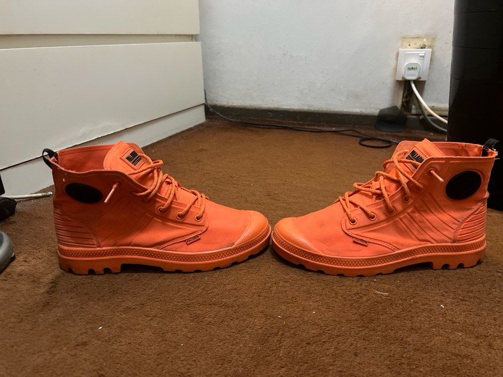 Palladium Boots Orange