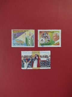Philippines & Poland :  His Holiness Pope John Paul II  ,  3 v.