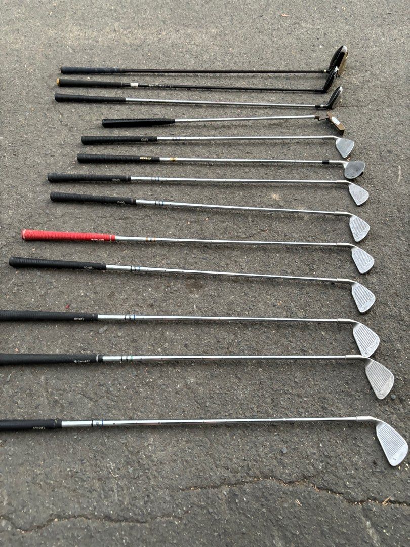 Ping Eye 2 Golf Set for Beginners (Category: Golf) located in Manila. Submitted by eclipse58 (Listing ID 1288819591, Image 3). Description: COMPLETE Ping Eye 2 Golf Set ✅️ 4-9 Irons, Sand Wedge & Pitching Wedge ✅️ Royal Weapon Driver, 3 & 5 Woods ✅️ Ping Putter & Cutter Buck Golf Bag ✅️ Original Ping Steel Shaft & Grips ✅️ Very good condition & NO ISSUES Selling Price: 10,500 Location: Quezon City.