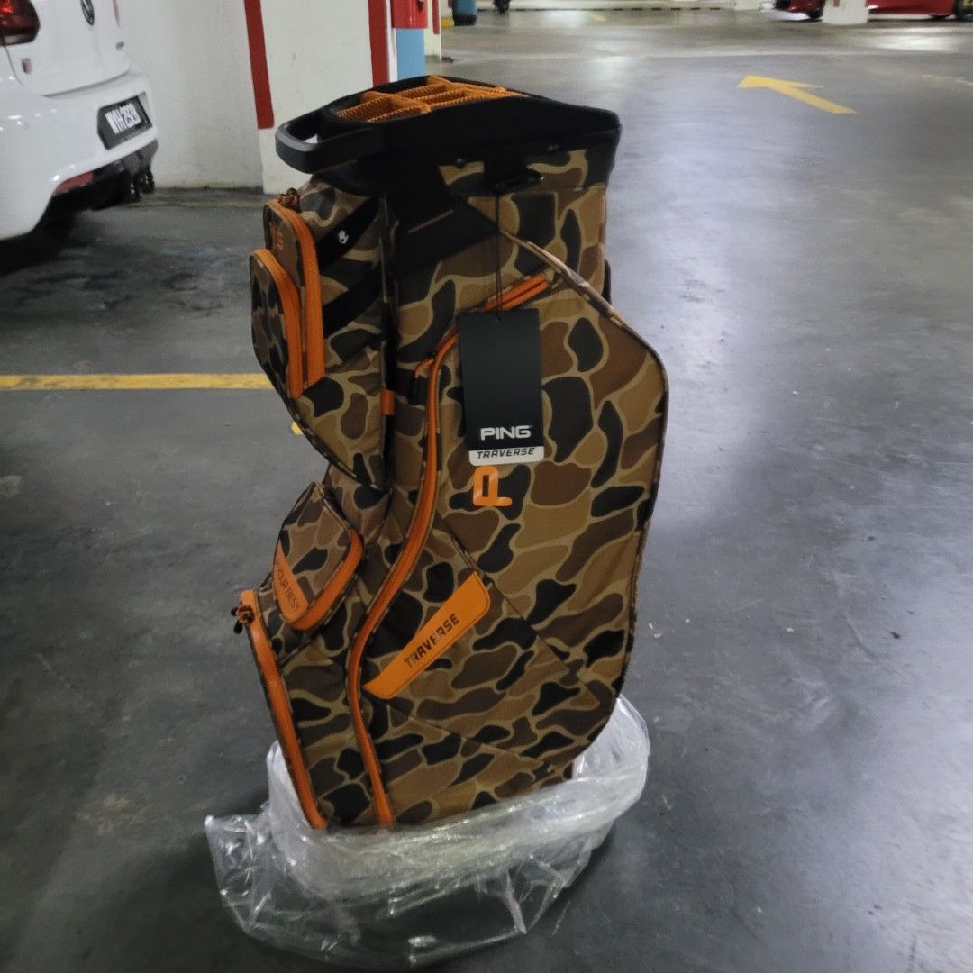 Ping traverse cart bag camo clearance