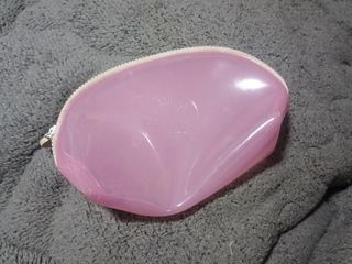 Pink Jelly Case for Makeup Cosmetics Women