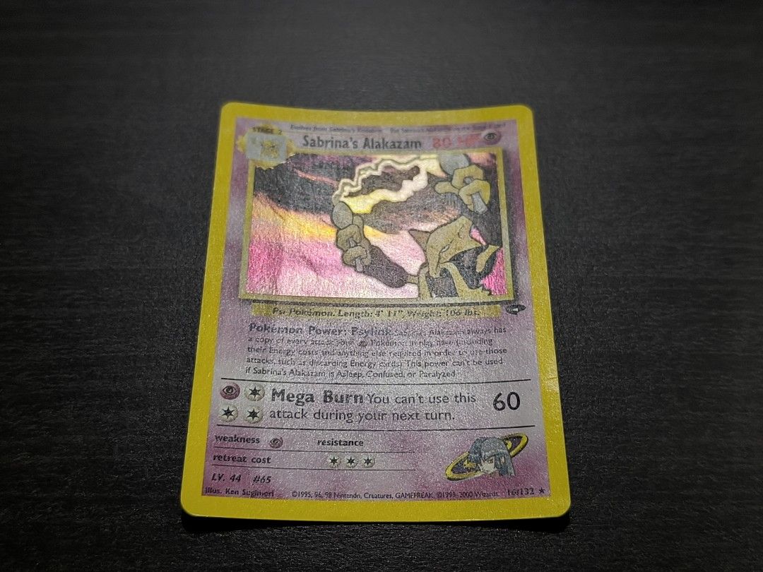 sabrina's alakazam pokemon card value Sabrina's Alakazam [1st Edition] #16 Prices | Pokemon Gym Challenge