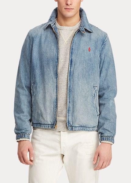 Polo Ralph Lauren Bear Denim Windbreaker