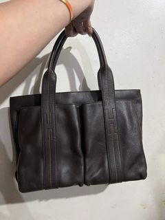 Preloved Hermes Brown leather bag