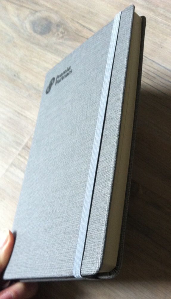 Premia Partners Grey writing drawing Travel Journal Diary Notebook ...