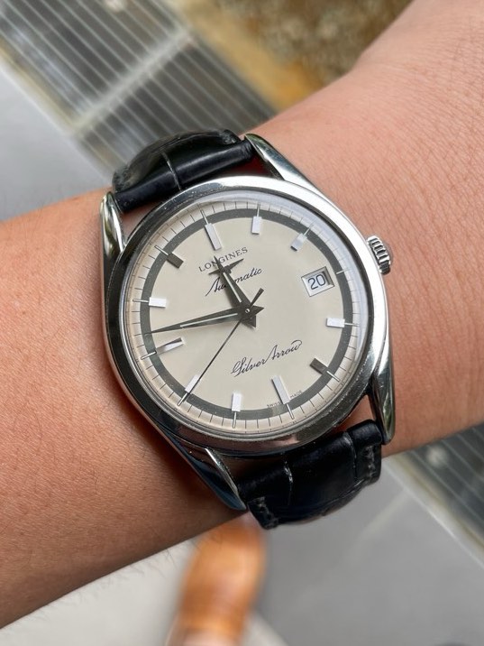 Rare Longines Silver Arrow 2009 Reissue L1.647.4.72. 3